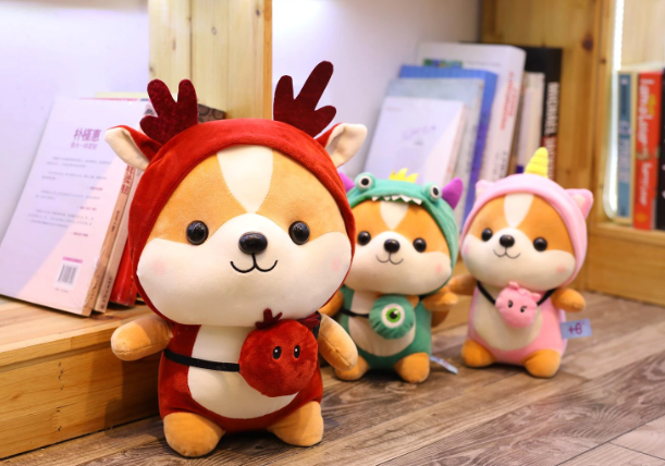 Kawaii Cosplay Shiba Inu Dog Plush Toys 35/50cm