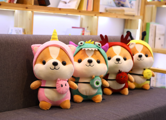 Kawaii Cosplay Shiba Inu Dog Plush Toys 35/50cm