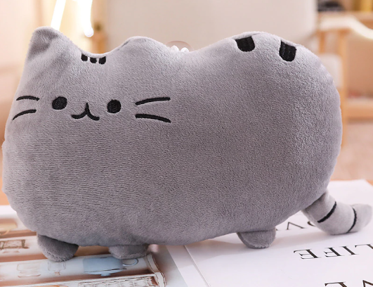 Cute Colourful Cat Plush Toys 25cm