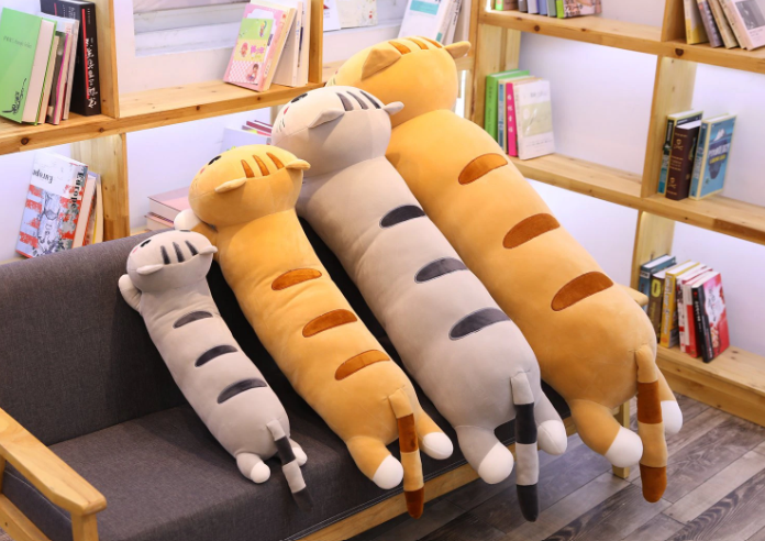 Cat Pillow Plush Toys 50/70/90/110/130cm