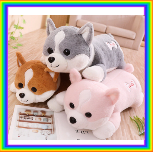 Cute Corgi Dog Plush Toys 60-100cm