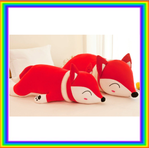 Cute Fox Plush Toys (with "I love you") 35-90cm