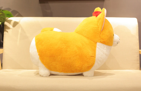 Cute Corgi Dog Plush Toys 38/45/60cm