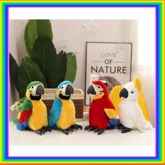 Bird (Lifelike Parrot) Plush Toys 25cm