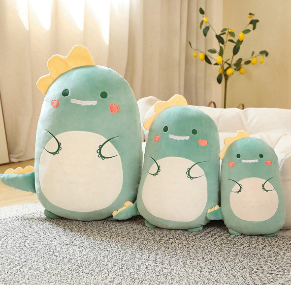 Animal (Chicken/Rabbit/Lion/Unicorn/Pig/Dinosaur/Dog) Chubby Pillow Plush Toys 40-80cm