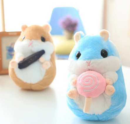 Hamster With Snack Plush Toys 22-65cm