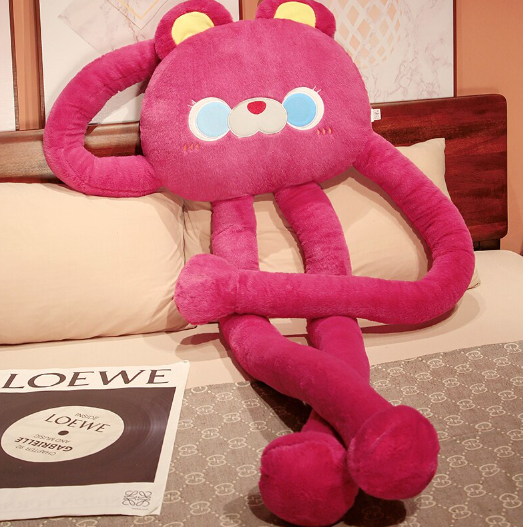 Funny Long Legged Animals(Black Cat/Rabbit/Bear/Penguin) Pillow Plush Toys 100cm/175cm