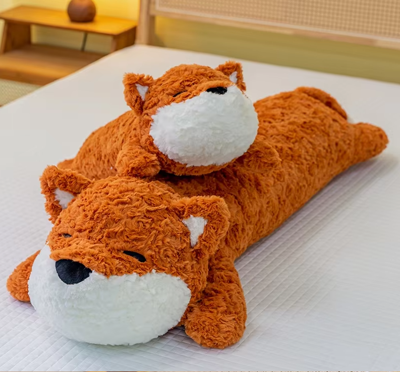 Lying Animal(Fox/Dog) Pillow Plush Toys 80/120cm