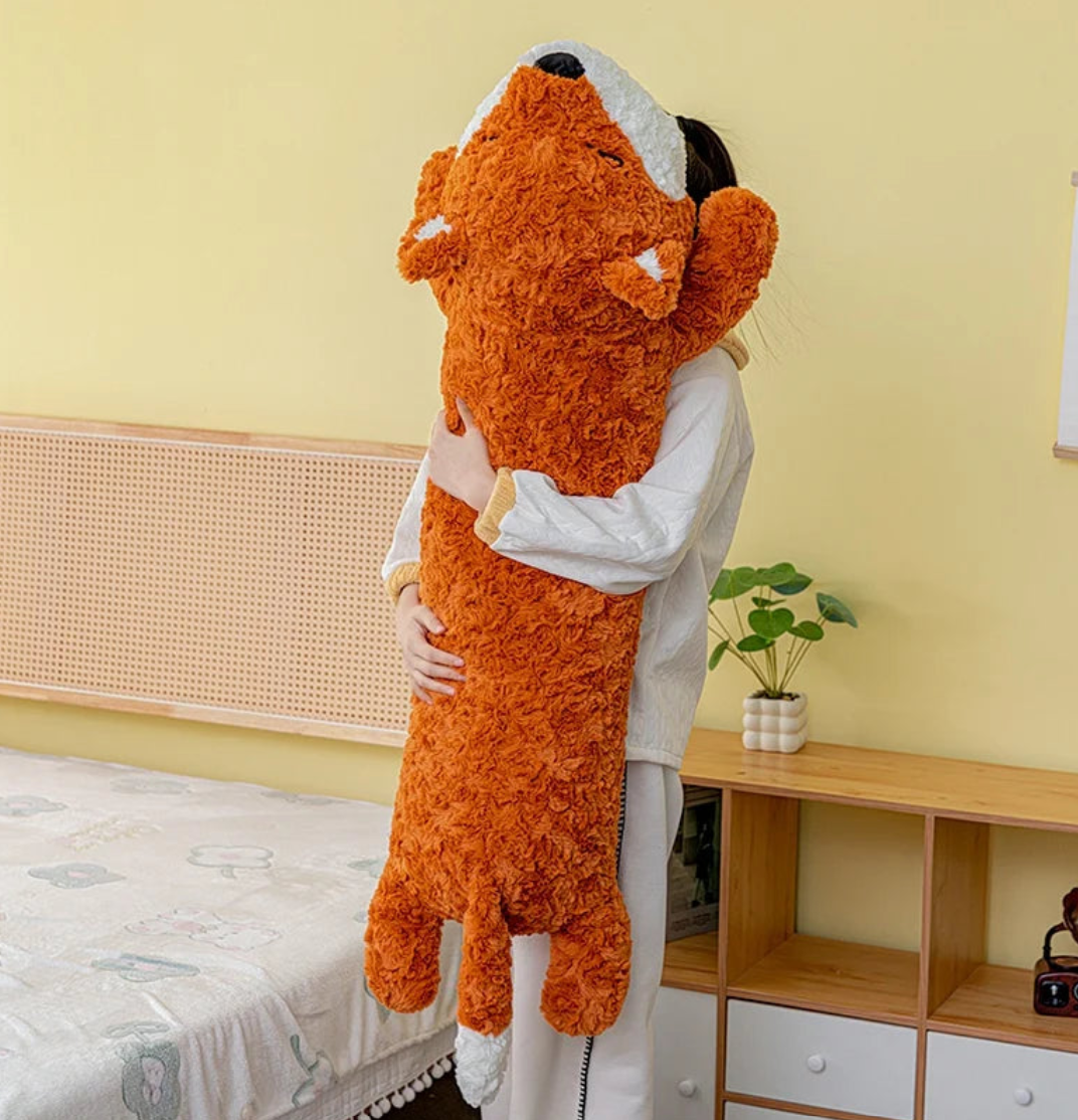 Lying Animal(Fox/Dog) Pillow Plush Toys 80/120cm