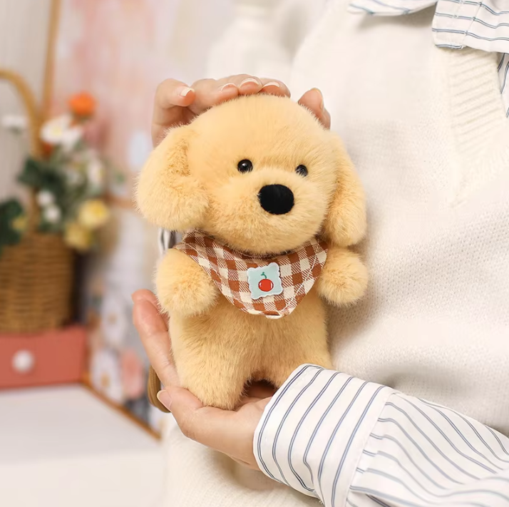 Cute Dog/Puppy Plush Keychains 12cm - 7 Styles