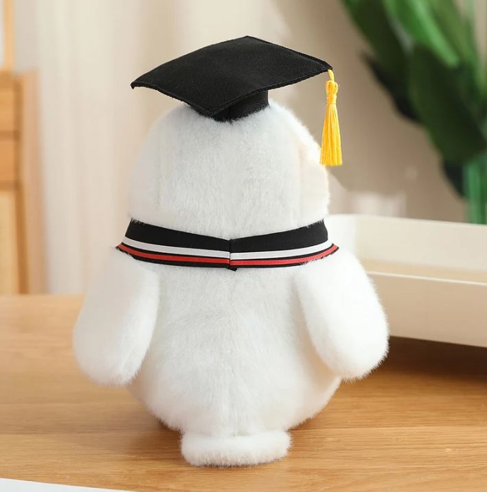 Cute White Owl Graduation Plush Toys 22cm - 7 Styles