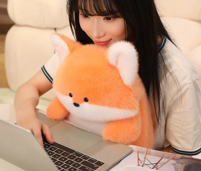 Cute/Kawaii Animal(Fox/Dog/Dinosaur/Cat/Beaver) Plush Toys 40cm