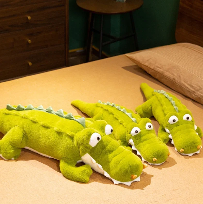 Cute Green Crocodile Pillow Plush Toys 74/105cm