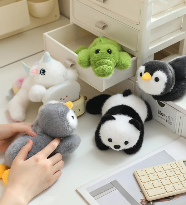 Cute Animial (Penguin/Panda/Unicorn/Crocodile) Wrist Rest Plush Toys 20cm