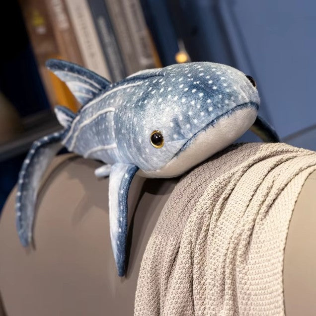 Whale Shark Plush Pillow Toys 60cm - Blue