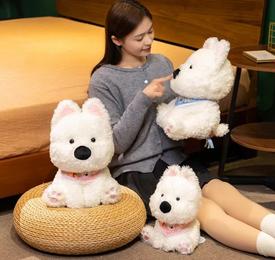 Cute Dog (West Highland White Terrier) Plush Toys 30/40cm