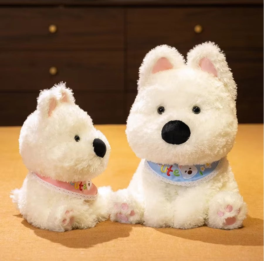 Cute Dog (West Highland White Terrier) Plush Toys 30/40cm
