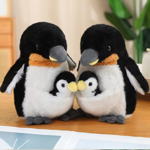 Cute Koala/Penguin With Kid Plush Toys 25cm