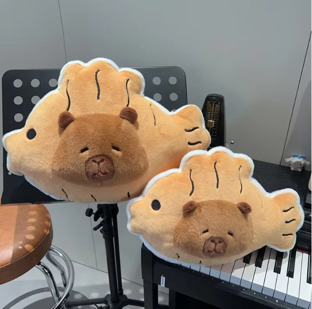 Cute Capybara Taiyaki (Japanese fish-shaped cake) Plush Toys 40/50cm