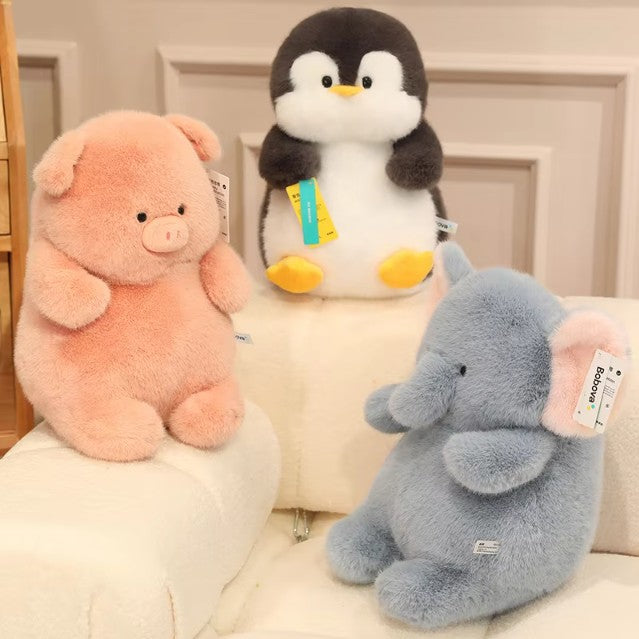 Cute Animal (Seal/Red Panda/Penguin/Panda/Pig/Platypus/Elephant) Plush Toys 38cm