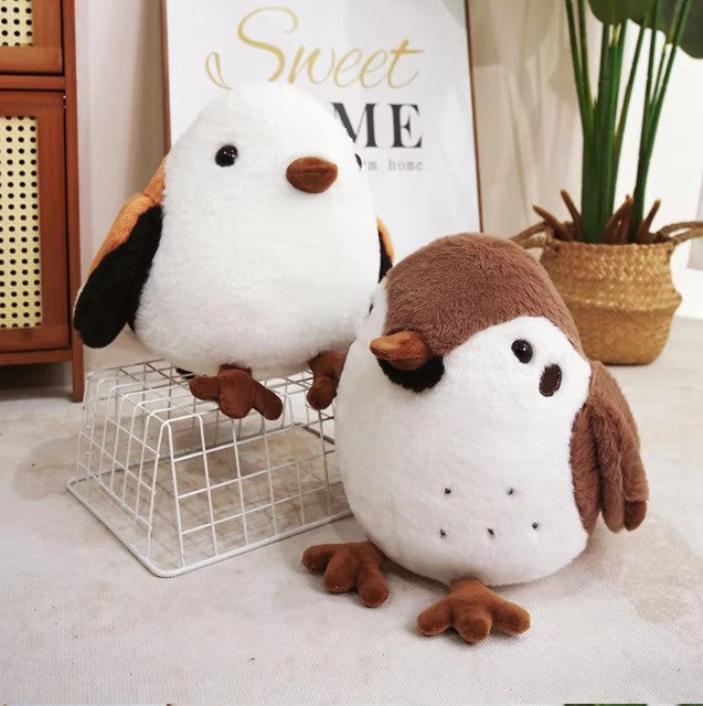 Cute Bird (Sparrow/Tit) Plush Toys 30/38cm