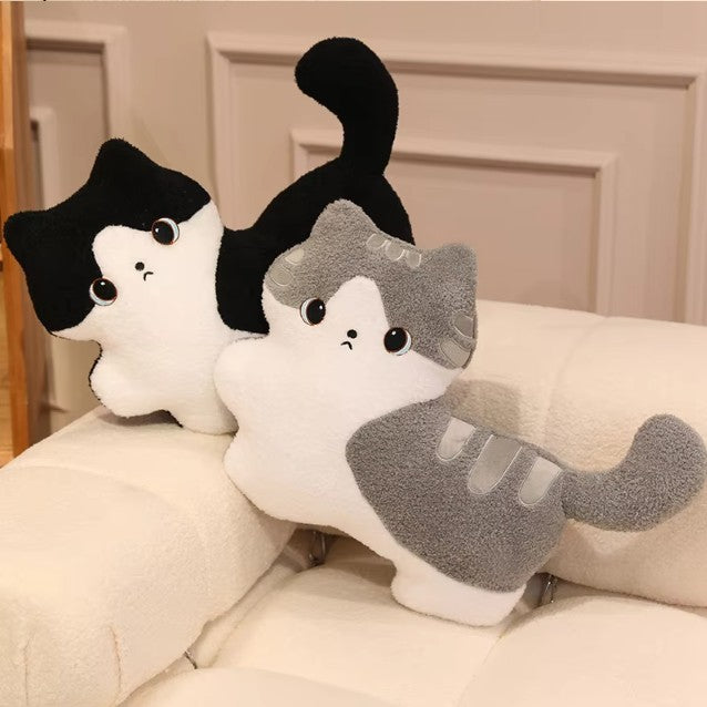 Cute Cat Plush Pillows 52x40cm - 5 Styles