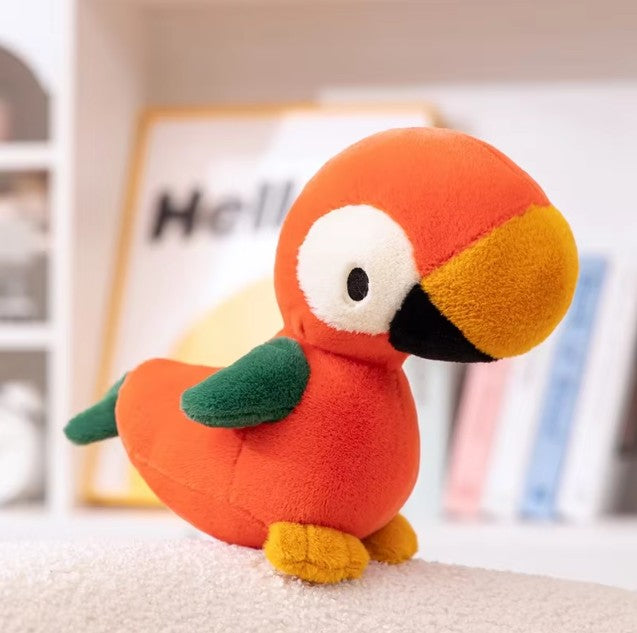 Cute Colourful Bird (Parrot) Plush Toys 22ccm