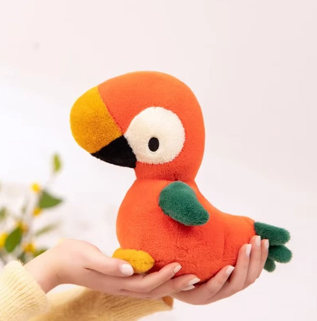 Cute Colourful Bird (Parrot) Plush Toys 22ccm