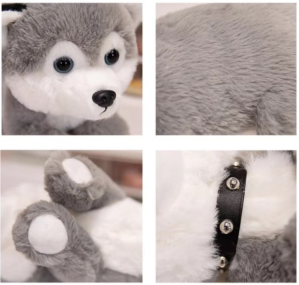 Cute Dog Plush Toys 23-25cm - Husky/Corgi/Pug/Beagle/German Shepherd/Bulldog