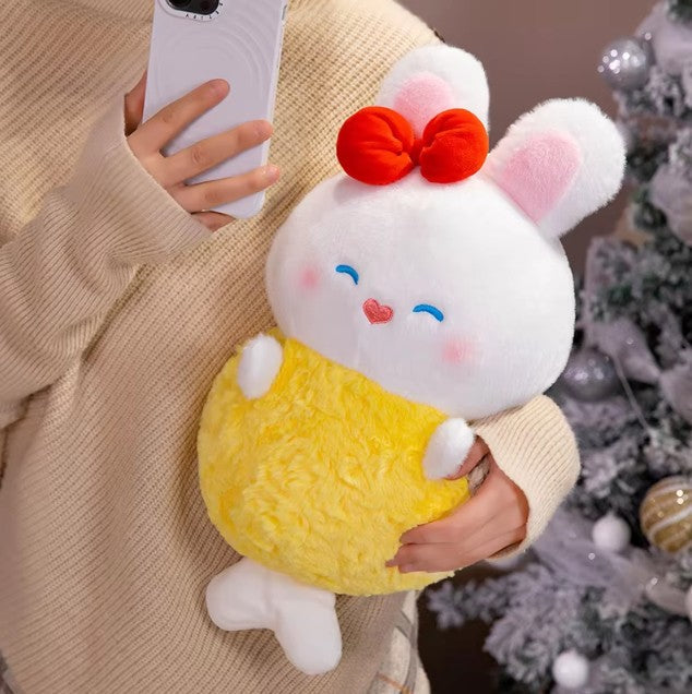 Cute White Rabbit Plush Toys 25/40/60cm or Plush Keychains 12cm