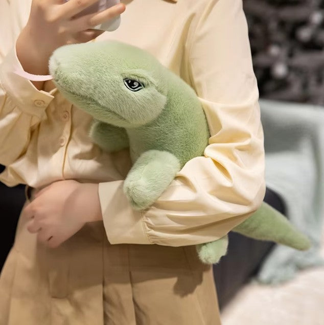 Cute Monitor Lizard Plush Toys 50cm - Grey/Green