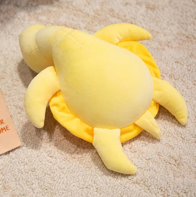 Funny/Cute Turtle Lemon Hybrid Plush Toys 25/35cm - Yellow/Green