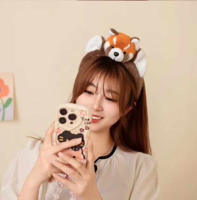 Cute/Kawaii Red Panda Plush Headband - 2 Styles
