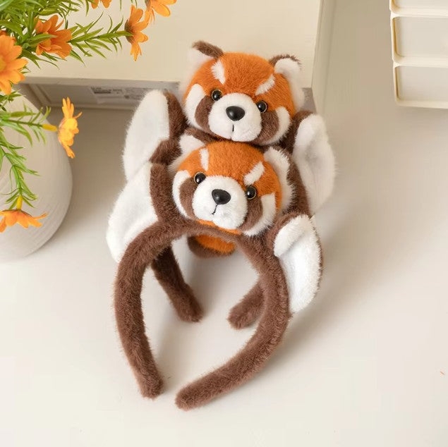 Cute/Kawaii Red Panda Plush Headband - 2 Styles