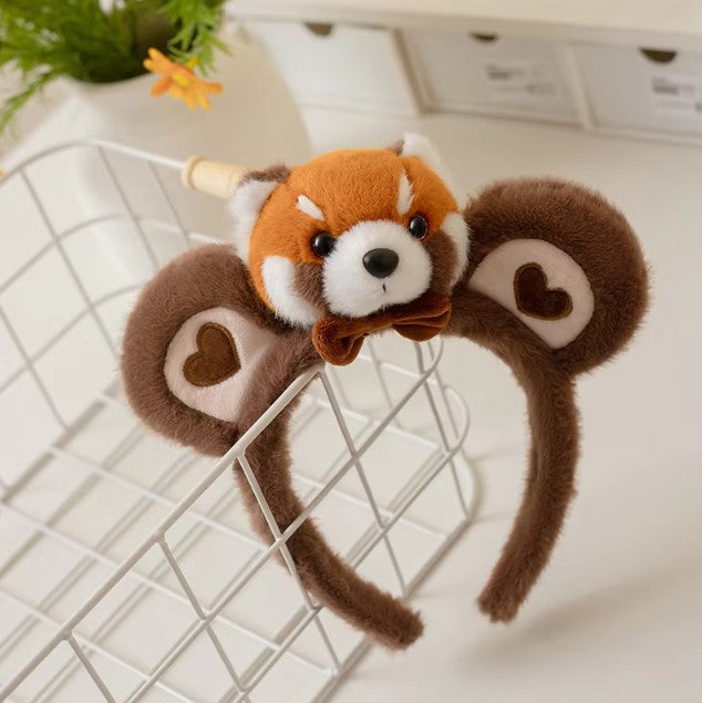 Cute/Kawaii Red Panda Plush Headband - 2 Styles