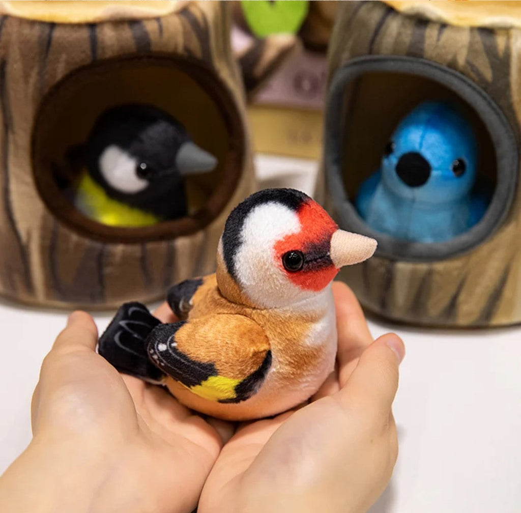Cute Bird With/Without Tree House Plush Toys - 6 Choices