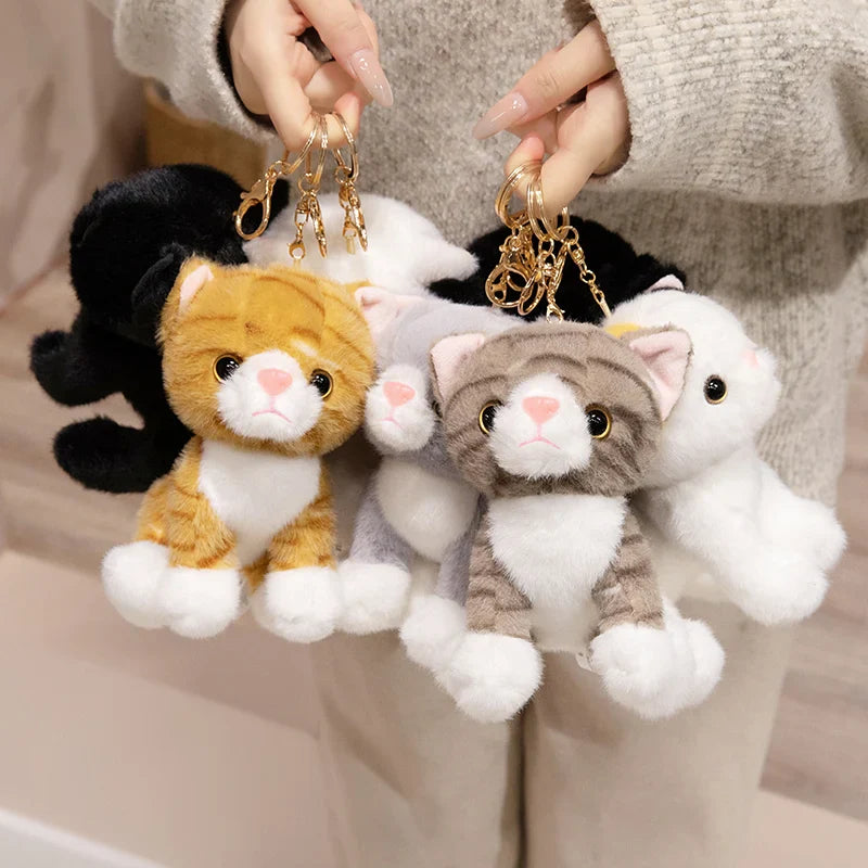 Cute/Kawaii Cat Plush Keychains 15cm - 7 Styles