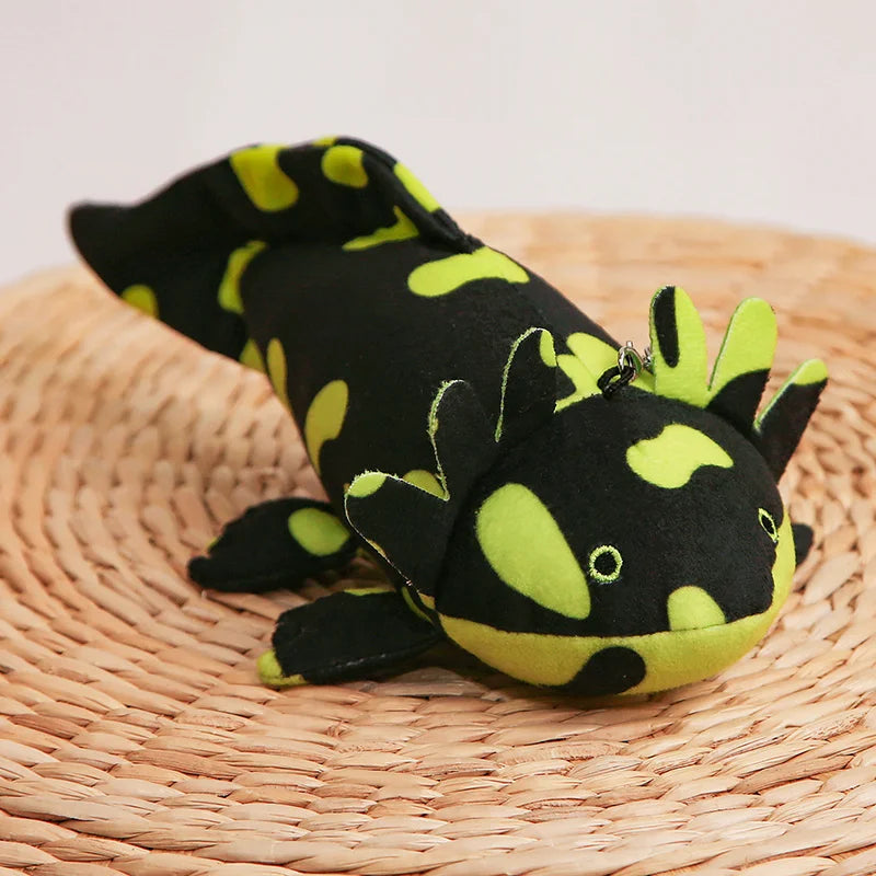 Cute Axolotl Plush Keychain 23cm - Black/Green/Blue/Yellow/Pink/Grey