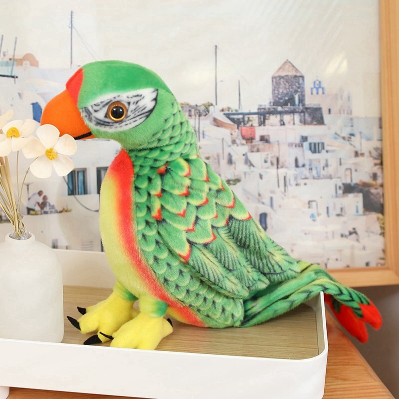Bird Parrot Lifelike Plush Toys 50cm/70cm - 6 styles