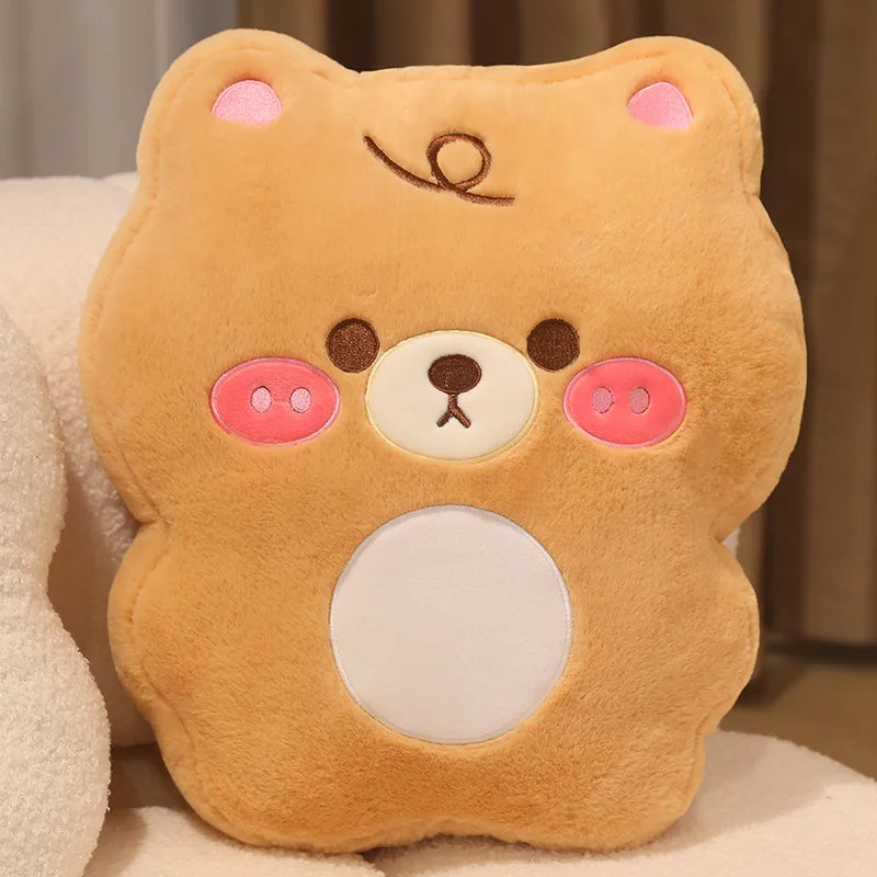 Cute Animal(Dog/Pig/Penguin/Mouse/Bear/Capybara) Plush Pillow Toys 40cm