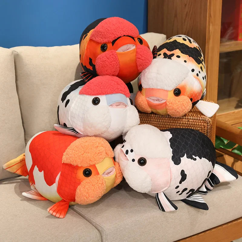 Cute Goldfish (Oranda) Plush Toys 50cm - 5 Styles