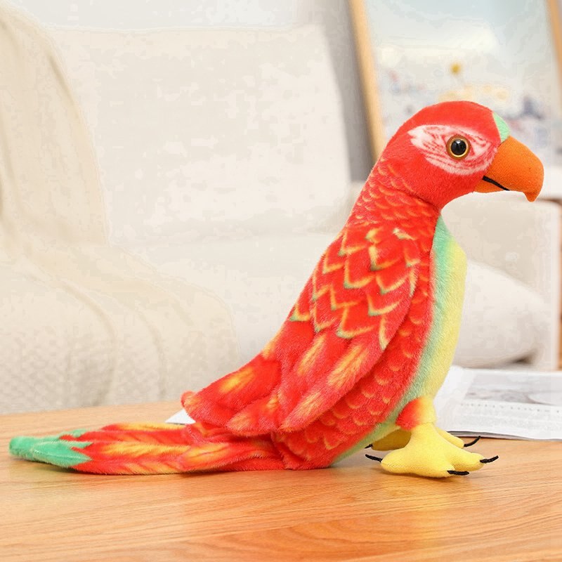 Bird Parrot Lifelike Plush Toys 50cm/70cm - 6 styles