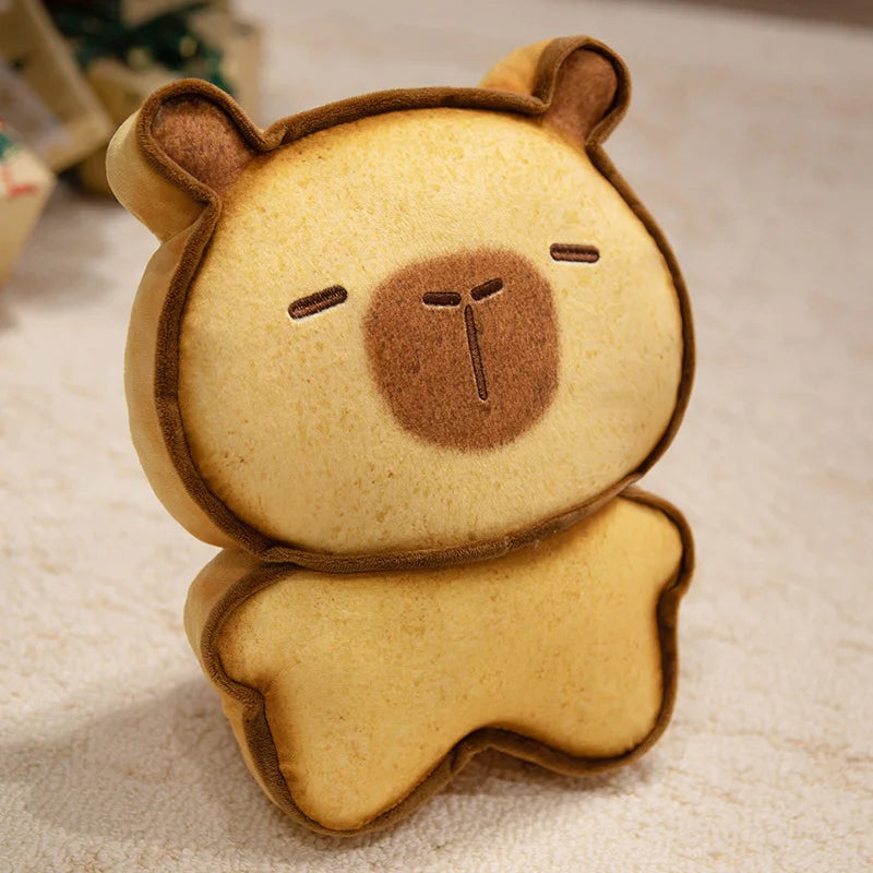 Cute Capybara-Cookie Plush Keychain 17cm or Pillow 30/50cm