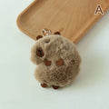 Cute Capybara Plush Keychains 8cm - 2 Styles
