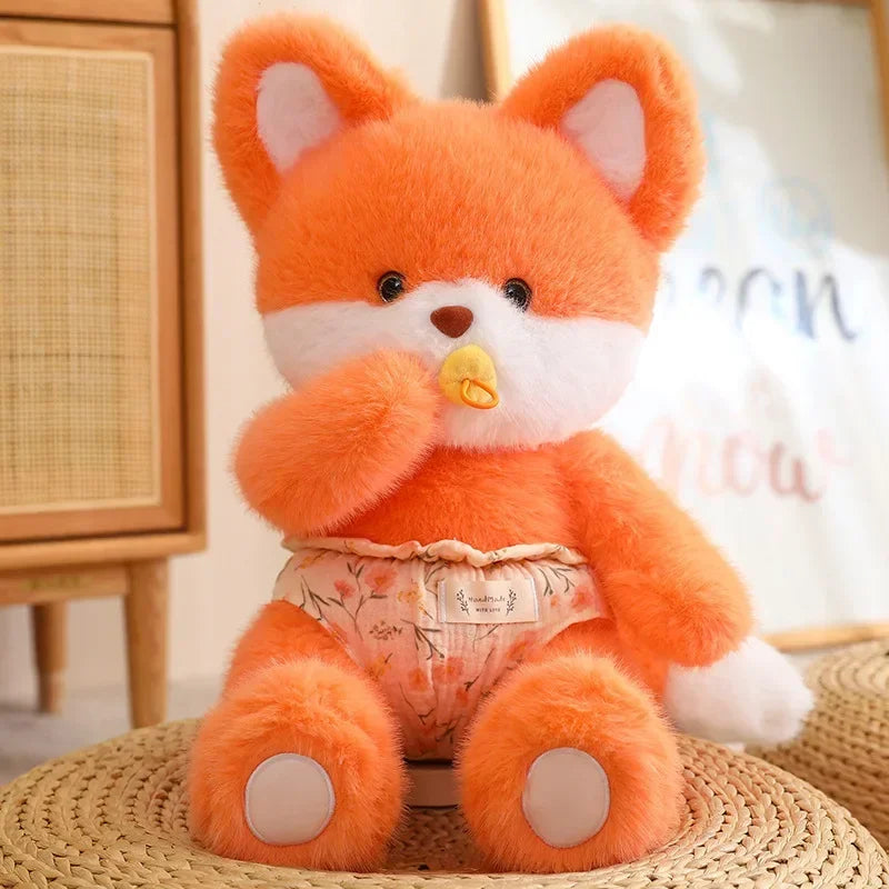 Cute Baby Animal (Rabbit/Cat/Bear/Fox) Plush Toys 45/60cm - 5 Styles