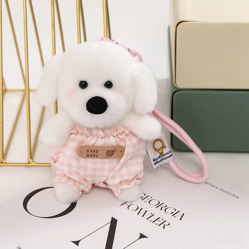 Cute Dog/Puppy Plush Keychains 12cm - 7 Styles