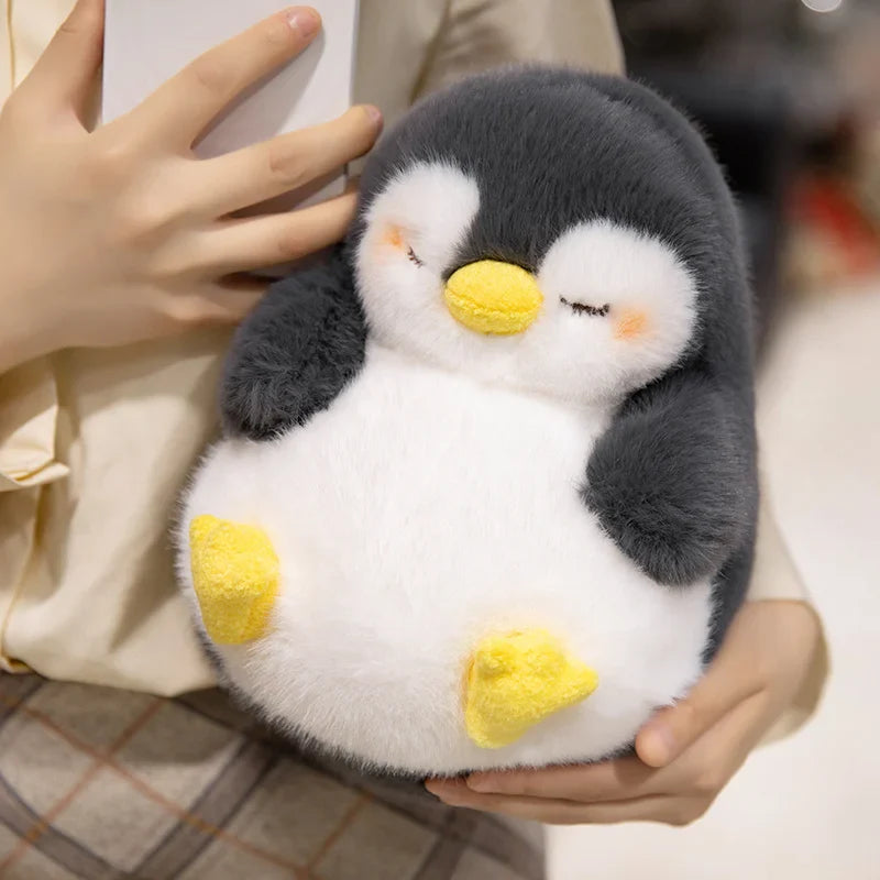 Cute Sleeping Penguin Plush Toys 20/30/40cm - Pink/Black
