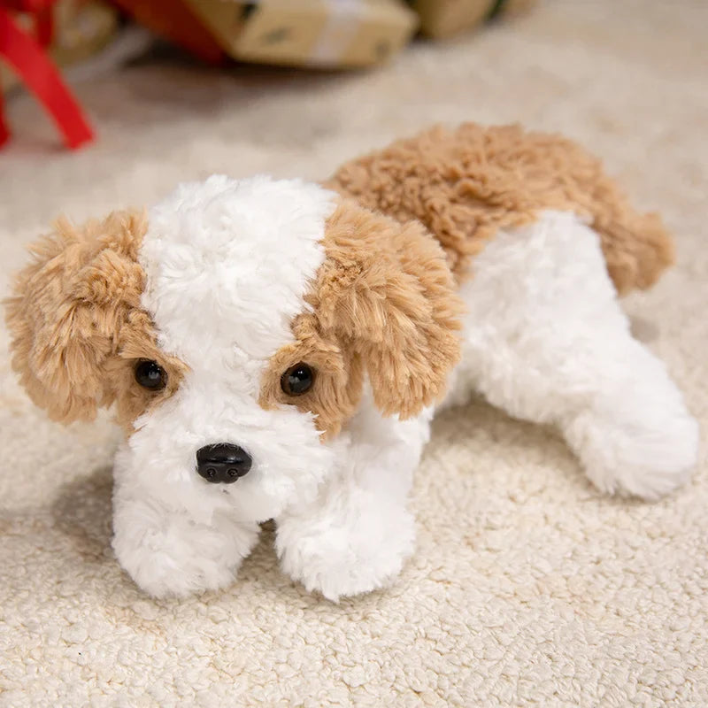 Cute Dog Plush Toys 32/42/48cm - Brown/White/Grey