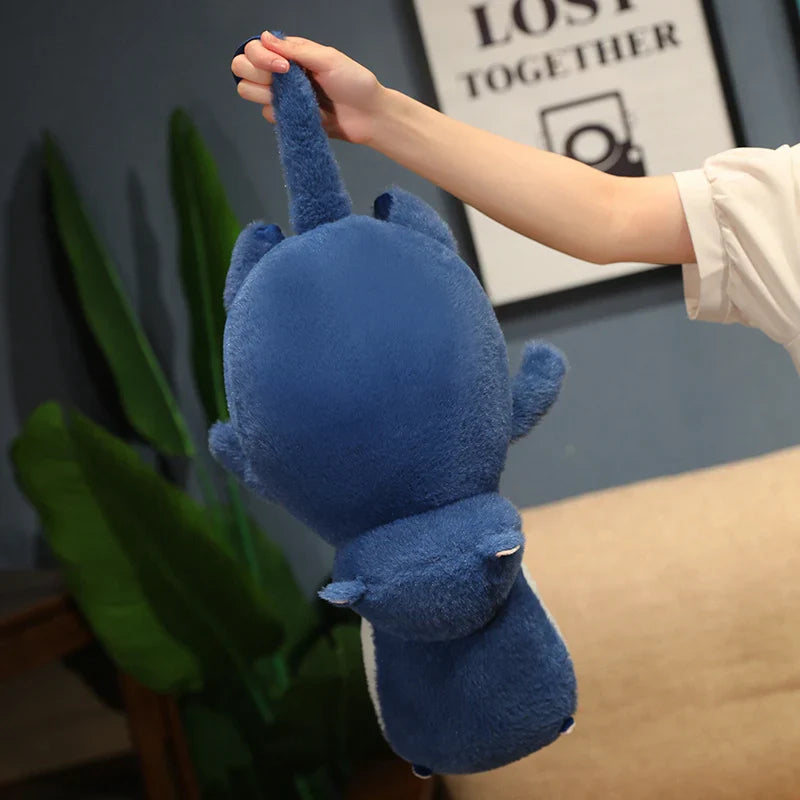 Cute Flamingo/Hippo Round Shaped Plush Toys 50-95cm (Pink/White/Blue)
