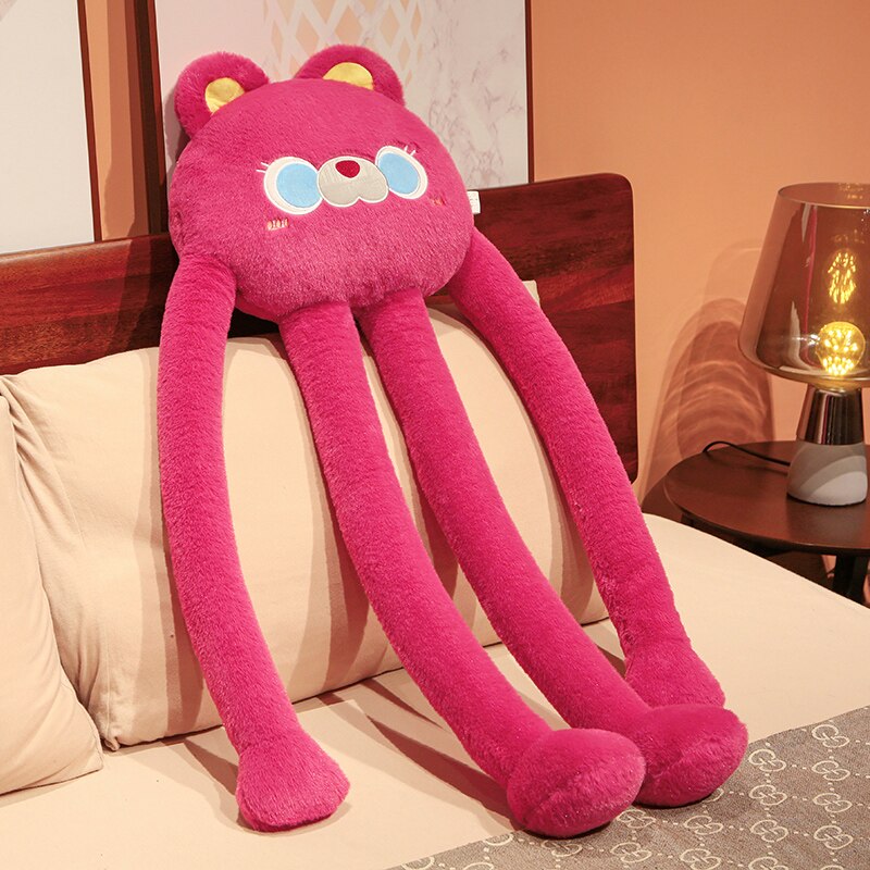 Funny Long Legged Animals(Black Cat/Rabbit/Bear/Penguin) Pillow Plush Toys 100cm/175cm